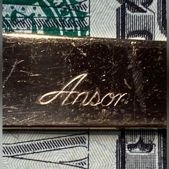 Vintage Anson Money Clip - Picture 3 of 9